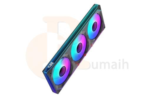 LOVINGCOOL Coherent LG-360-S Reverse BK PC Case Fan ARGB