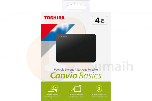 هاردسك توشيبا خارجي متنقل - TOSHIBA 4TB