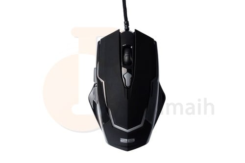ماوس قيمنق سلكي RGB + وسادة 2B