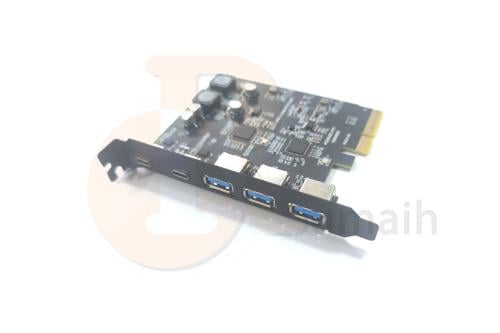PCI-E CARD 3 PORT USB 2 PORT TYPE-C Expansion Card