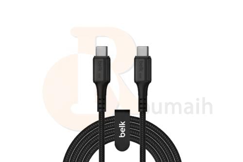 كابل USB-C 3.2 GEN2 100W 20GB من بيلك - 2 متر