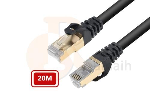 CAT8 NETWORK CABLE SSTP PATCH CORD - 20M