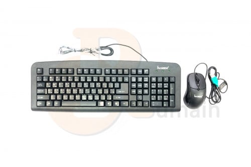 كيبورد لوحة مفاتيح و ماوس HANSEM keyboard USB