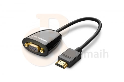 يوجرين وصلة تحويل من HDMI الى VGA بروجكتر