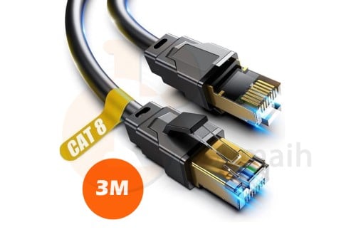 كيبل كات CAT8 شبكة انترنت - 3 متر