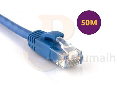 كيبل كات CAT6 شبكة انترنت - 50 متر