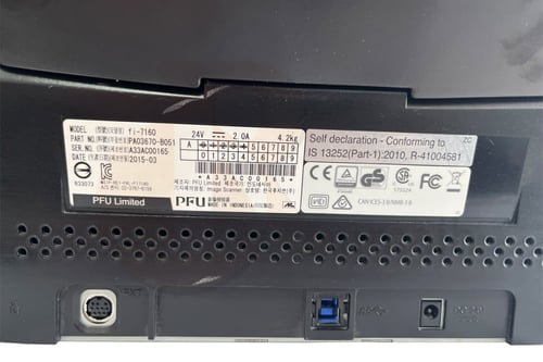 مستعمل سكنر فوجيتسو fujitsu fi-7160 Scanner