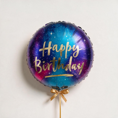 بالون مناسبات معبأ بغاز الهيليوم - Happy Birthday