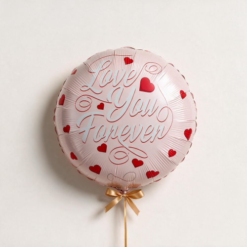بالون مناسبات معبأ بغاز الهيليوم - Love You Foreve...