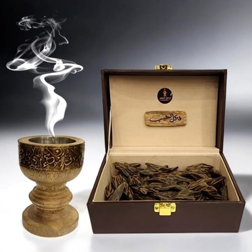 عرض عود تايقر (100 جرام) + صندوق هدية ومبخرة
