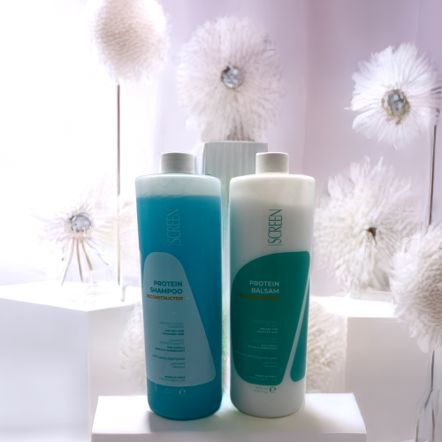 بروتين شعر سكرين بلسم وشامبو بروفشنال ايطالي PROTE...