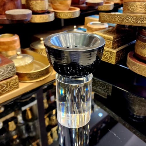 مبخرة اسود كريستال