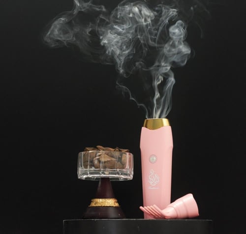 مبخرة الشعر الكترونية لون اسود