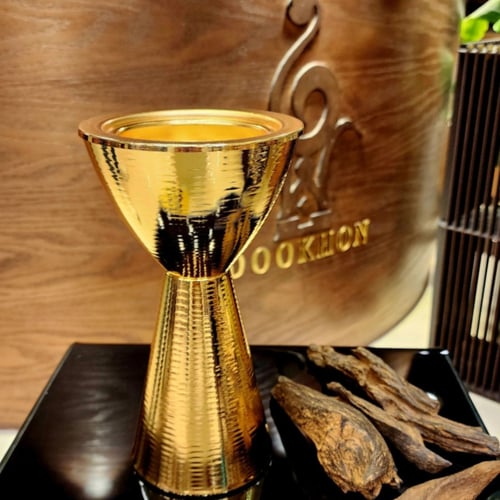 مبخر ستيل ذهبي صناعه صيني خفيف الوزن حجم كبير