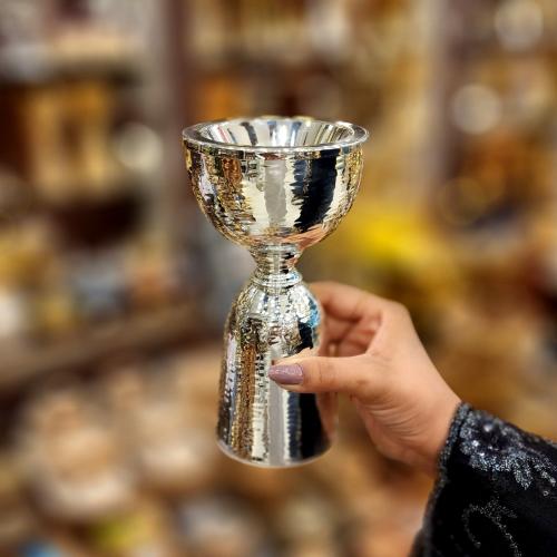 مبخرة فضي لماع سيل ستيل