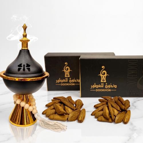 عود ماليزي سوبر (أوقيتين) + مبخرة مجاناً