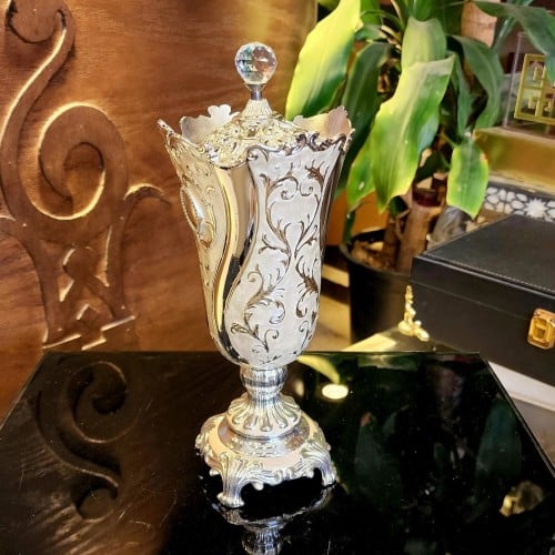 مبخر فاخر ستيل فضي