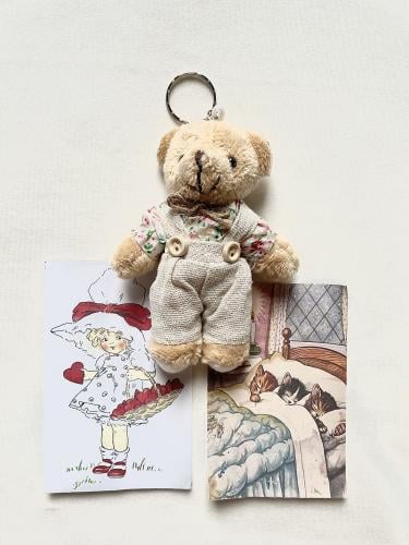 Teddy keychain