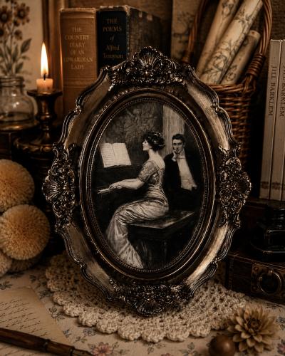 Vintage framed art