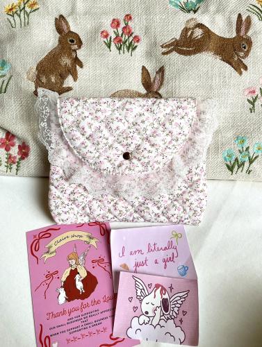 Floral purse