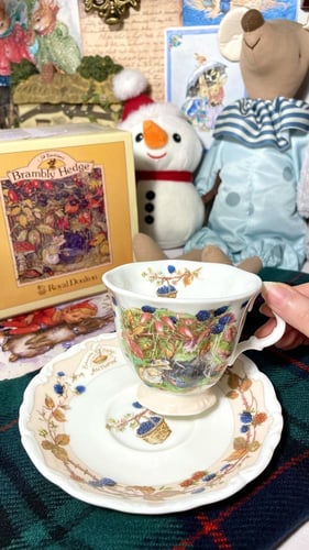 Brambly Hedge cup set autumn edition