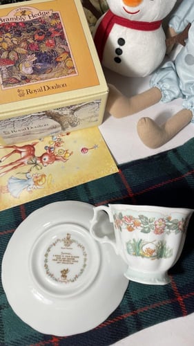 Brambly Hedge cup set summer edition