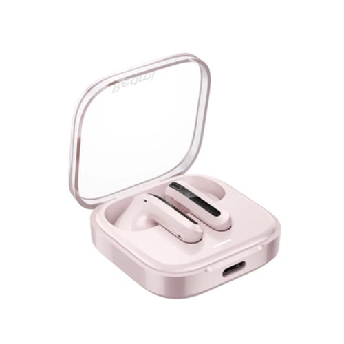 سماعات ريدمي بادز 6 اكتيف باللون الوردي الشفاف