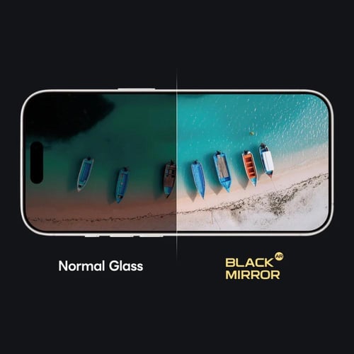حماية شاشة ايفون 17 من ارمور برو BlackMirror AR -...