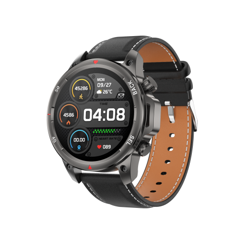 ساعة ريشن الذكية DK68 الجديدة - لون اسود