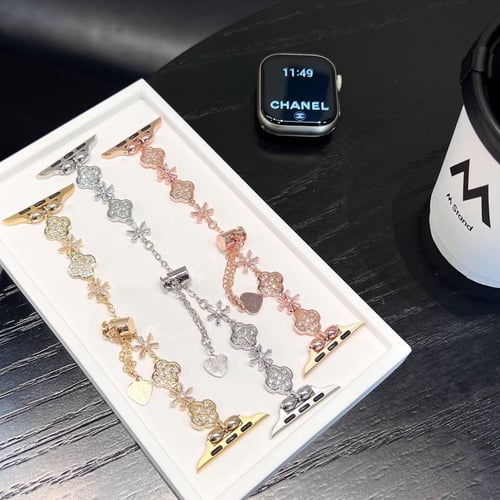 ريشن - RETION سوار نسائي ستانلس ستيل خام و مرصع لس...