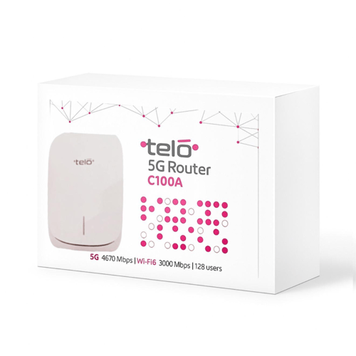 راوتر منزلي تيلو 5G C100A سرعة تصل إلى 3000 ميجا 1...