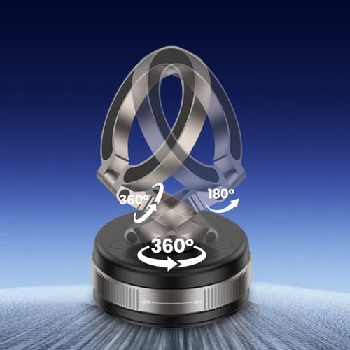 ستاند جوال دريب شفط مغناطيسي المينيوم قابل للدوارن...