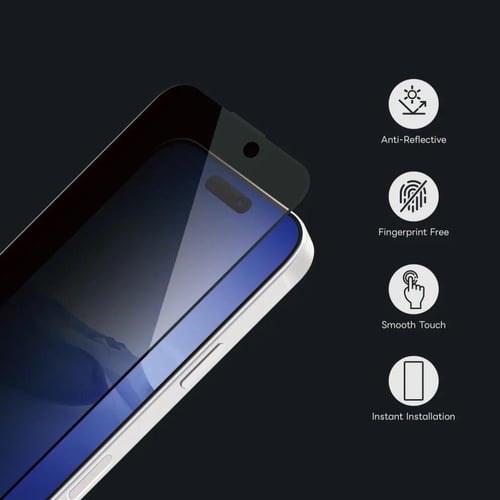 حماية شاشة ايفون 17 من ارمور برو رينبو بلوكر عالي...