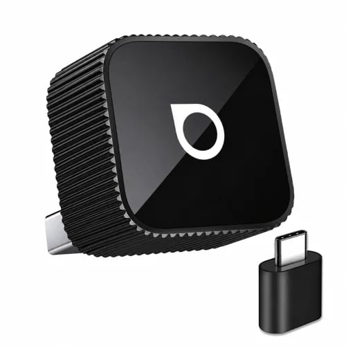 أوتوكاست Mini Slim محول كاربلاي وأندرويد أوتو لاسلكي CP88-T2 - أسود