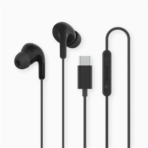 Xiaomi شاومي سماعة من نوع TYPE -C Earphones اسود