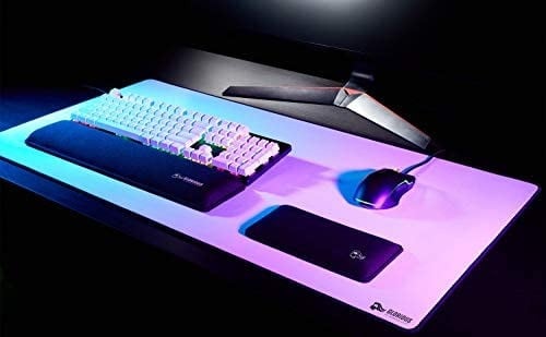 لوحة ماوس ألعاب ممتدة 3XL Glorious ، قماش أبيض طوي...