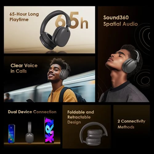 سماعات رأس لاسلكية UGREEN Studio Max 2 بتقنية البل...