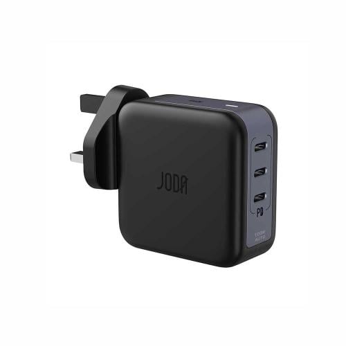 شاحن جداري JODA بقوة 100 واط بثلاث منافذ تايب سي -...