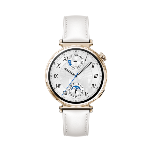 ساعة HUAWEI WATCH GT 5 نسائي - اللون الأبيض 41 ملم