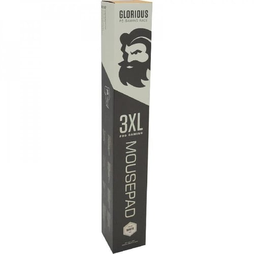 لوحة ماوس ألعاب ممتدة 3XL Glorious ، قماش أبيض طوي...