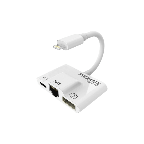 بروميت محول متعدد المهام لأجهزة آبل | USB Hub 3 in...