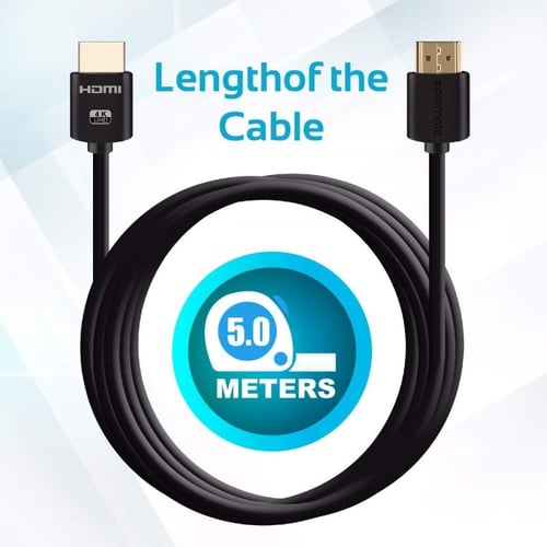 بروميت كابل اتش دي ام اي 4k - رمادي