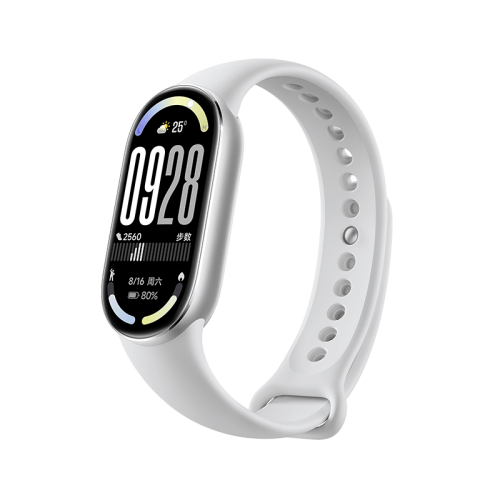 سوار ذكي شاومي باند 10 -بيض