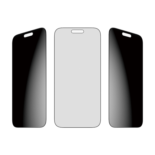 حماية شاشة بانزر جلاس إطار اسود مع أداة تركيب ايفو...