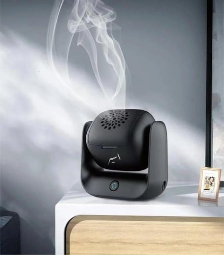 اسير - مبخرة الكترونية متنقلة 180 درجة لانواع البخ...