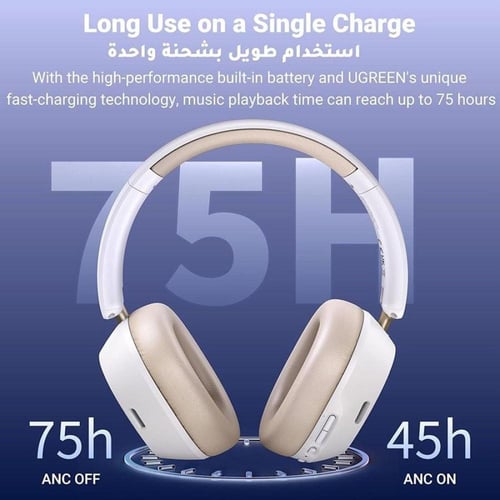 سماعة رأس يوجرين لاسلكية HiTune Max5c هايبرد مع خا...