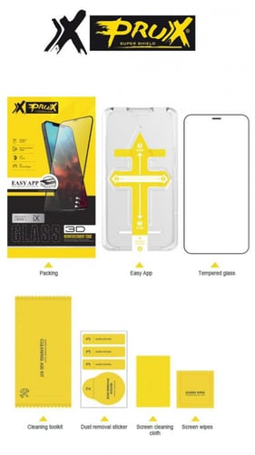 حمايه X PRUX - ايفون - شفاف