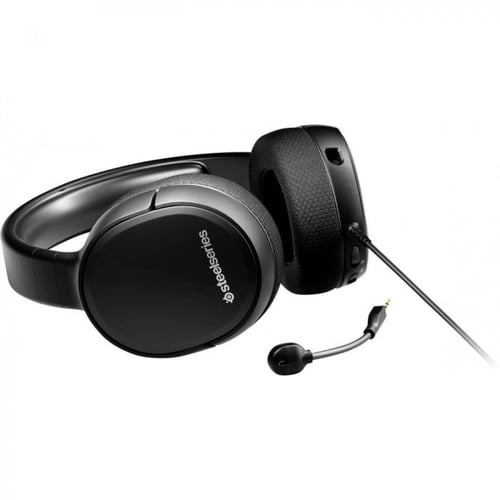 سماعة ستيلسيريز اركتيس 1، لون اسود