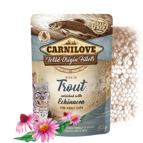 كارنيلوف طعام رطب قطط البالغة 6 شهور او اكثر بنكهة...