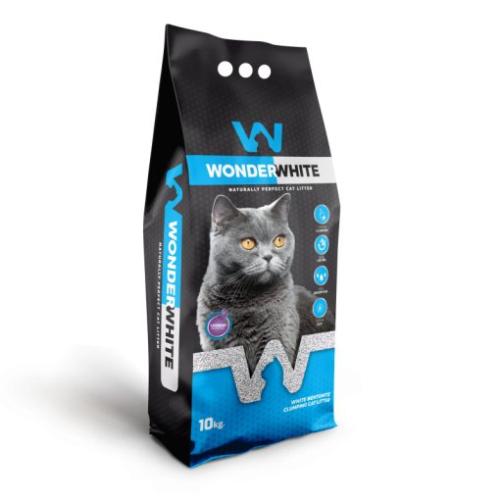 ويندر وايت رمل قطط بدون رائحة